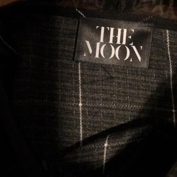 Modcloth Black Silver Shirt Organza Neck Tie NEW - Picture 8 of 9